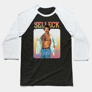 Vintage Aesthetic Tom Selleck 1980s Baseball T-Shirt